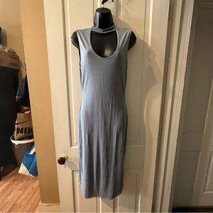 20. Blue Dress Cut Out In The Chest Area (Charlotte Russe)